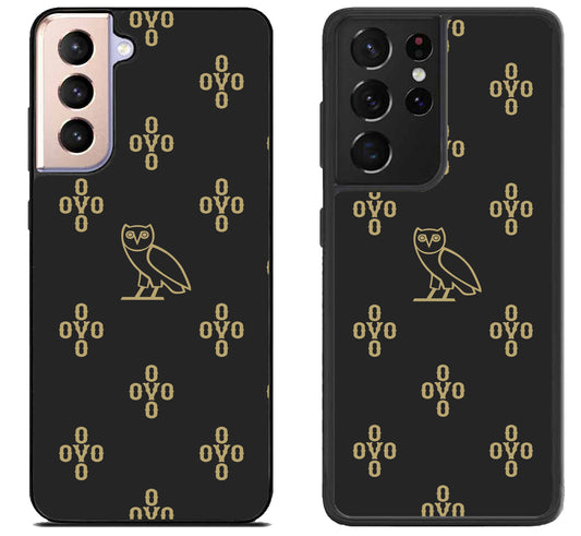 Drake ovo Black And Gold Samsung Galaxy S21 | S21 FE | S21+ | S21 Ultra Case