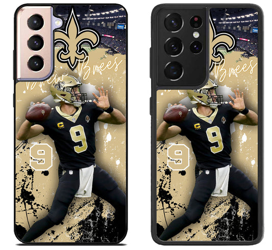 Drew Brees New Orleans Saints Stylish Samsung Galaxy S21 | S21 FE | S21+ | S21 Ultra Case