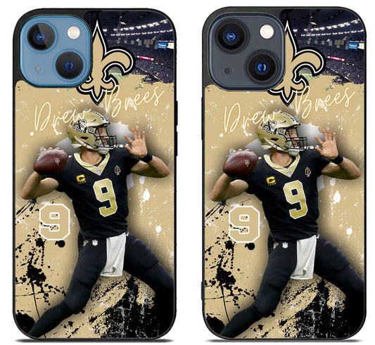 Drew Brees New Orleans Saints Stylish iPhone 15 | iPhone 15 Plus Case