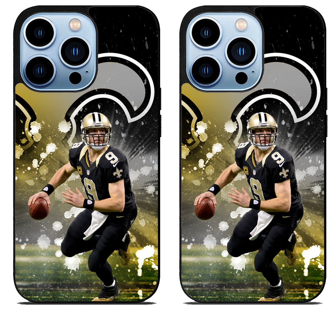 Drew Brees New Orleans Saints Cover iPhone 15 Pro | iPhone 15 Pro Max Case