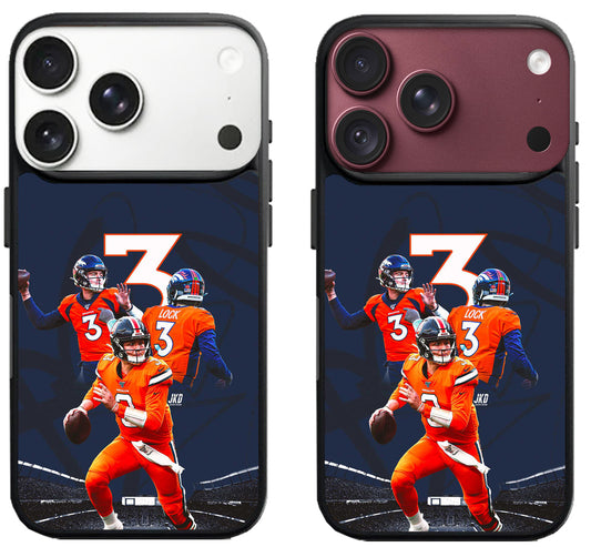 Drew Lock Denver Broncos Collage iPhone 18 Pro | 18 Pro Max Case