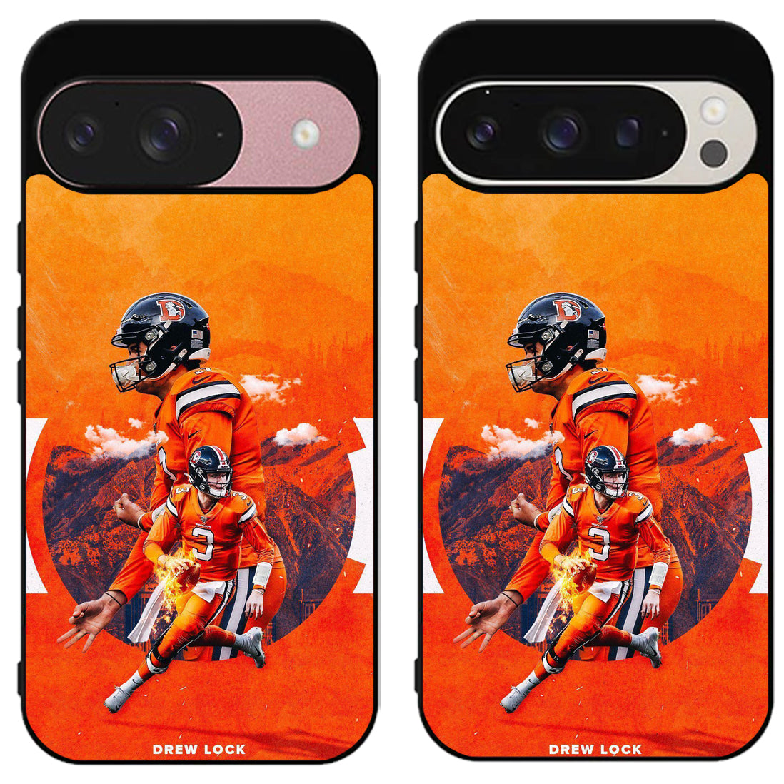 Drew Lock Denver Broncos Wallpaper Google Pixel 9 | 9 Pro | 9 Pro XL Case
