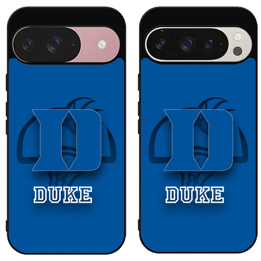 Duke Blue Devils Background Google Pixel 9 | 9 Pro | 9 Pro XL Case