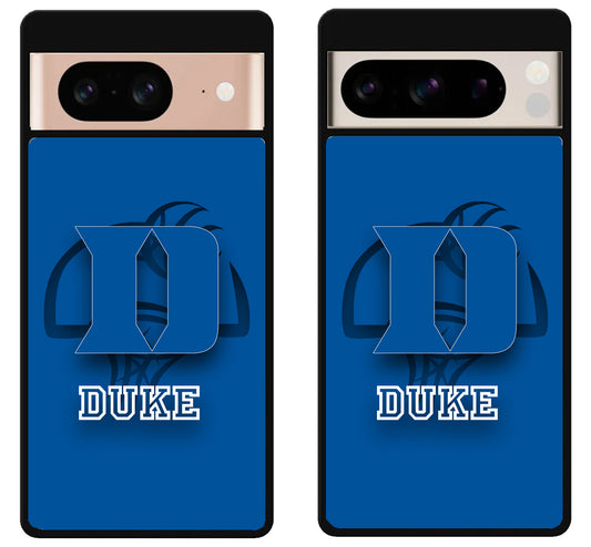 Duke Blue Devils Background Google Pixel 8 | 8 Pro Case