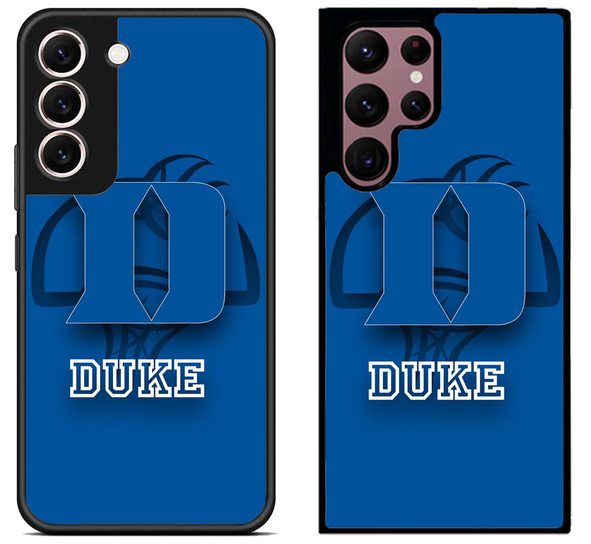 Duke Blue Devils Background Samsung Galaxy S22 | S22+ | S22 Ultra Case