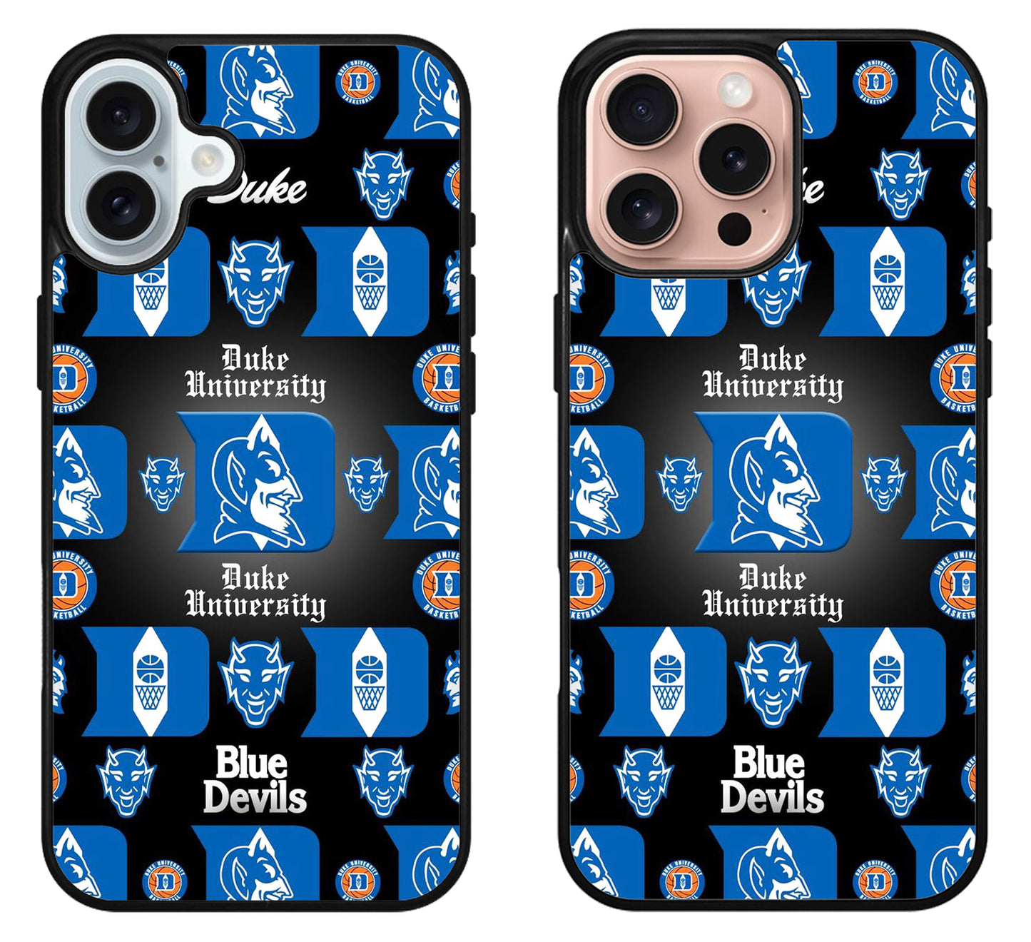 Duke Blue Devils Collage iPhone 16 | 16 Plus | 16 Pro | 16 Pro Max Case