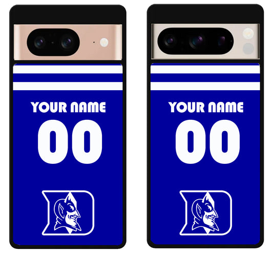 Custom Personalized Duke Blue Devils Google Pixel 8 | 8 Pro Case