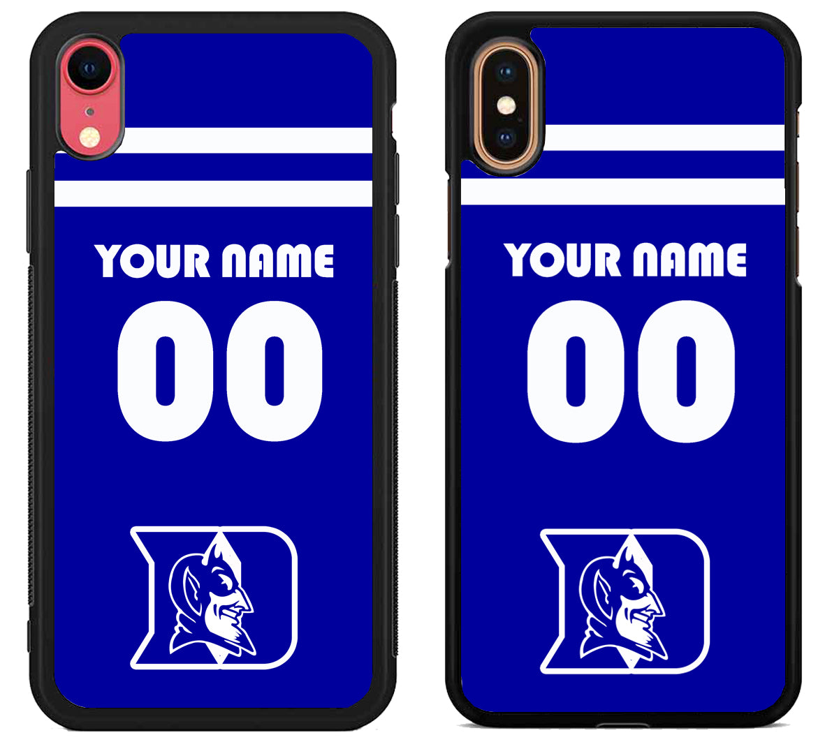 Custom Personalized Duke Blue Devils iPhone X | Xs | Xr | Xs Max Case