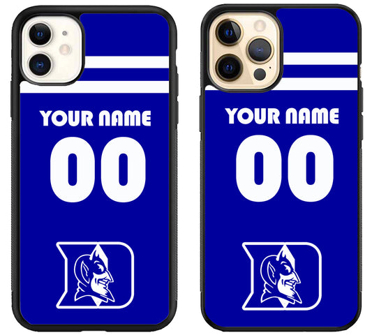 Custom Personalized Duke Blue Devils iPhone 12 | 12 Mini | 12 Pro | 12 Pro Max Case