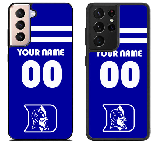 Custom Personalized Duke Blue Devils Samsung Galaxy S21 | S21 FE | S21+ | S21 Ultra Case