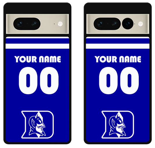 Custom Personalized Duke Blue Devils Google Pixel 7 | 7 Pro Case