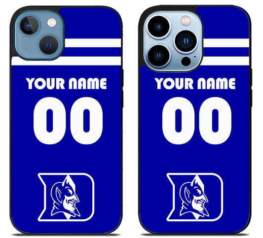 Custom Personalized Duke Blue Devils iPhone 13 | 13 Mini | 13 Pro | 13 Pro Max Case