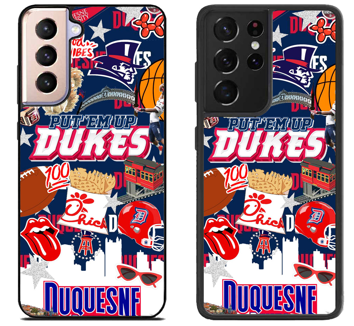 Duquesne Dukes Collage Samsung Galaxy S21 | S21 FE | S21+ | S21 Ultra Case