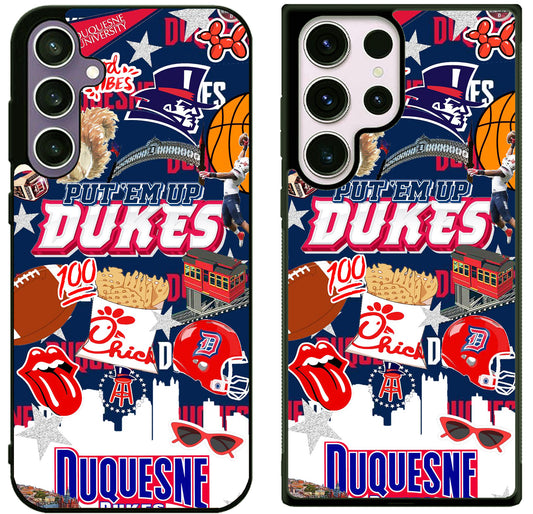 Duquesne Dukes Collage Samsung Galaxy S25 | S25 Edge | S25 FE | S25 Plus | S25 Ultra Case