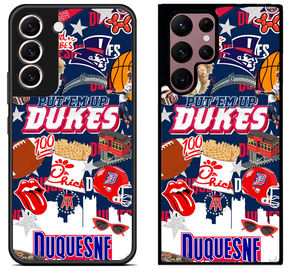 Duquesne Dukes Collage Samsung Galaxy S22 | S22+ | S22 Ultra Case