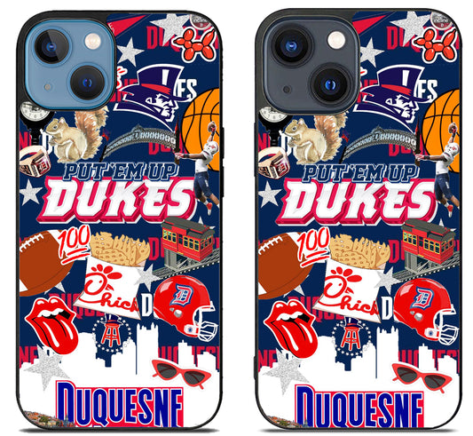 Duquesne Dukes Collage iPhone 15 | iPhone 15 Plus Case