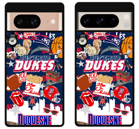 Duquesne Dukes Collage Google Pixel 8 | 8 Pro Case