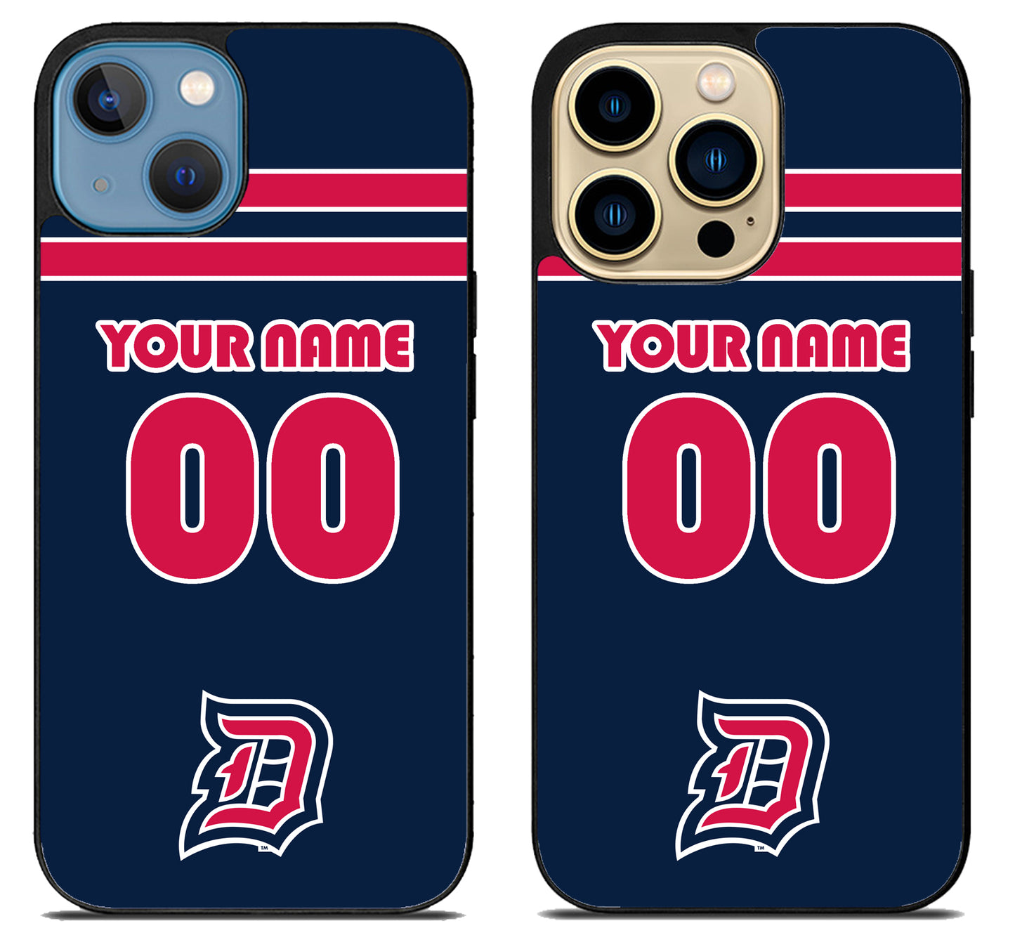 Custom Personalized Duquesne Dukes iPhone 14 | 14 Plus | 14 Pro | 14 Pro Max Case