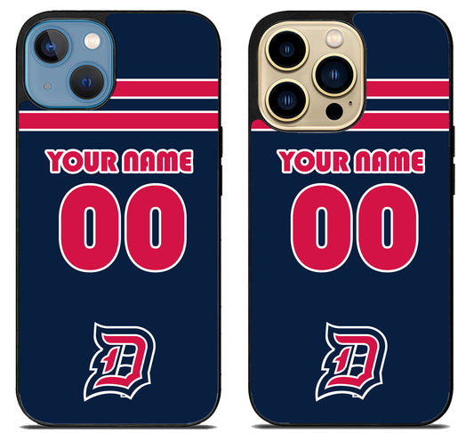 Custom Personalized Duquesne Dukes iPhone 14 | 14 Plus | 14 Pro | 14 Pro Max Case