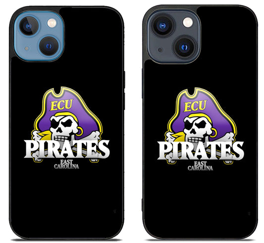 East Carolina Pirates Black iPhone 15 | iPhone 15 Plus Case