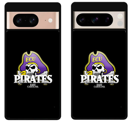 East Carolina Pirates Black Google Pixel 8 | 8 Pro Case
