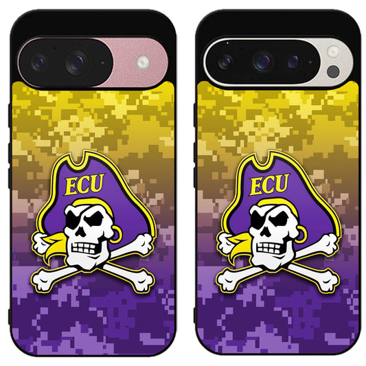 East Carolina Pirates Camo Google Pixel 9 | 9 Pro | 9 Pro XL Case