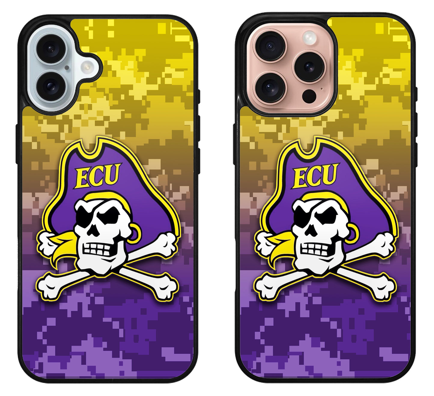East Carolina Pirates Camo iPhone 16 | 16 Plus | 16 Pro | 16 Pro Max Case