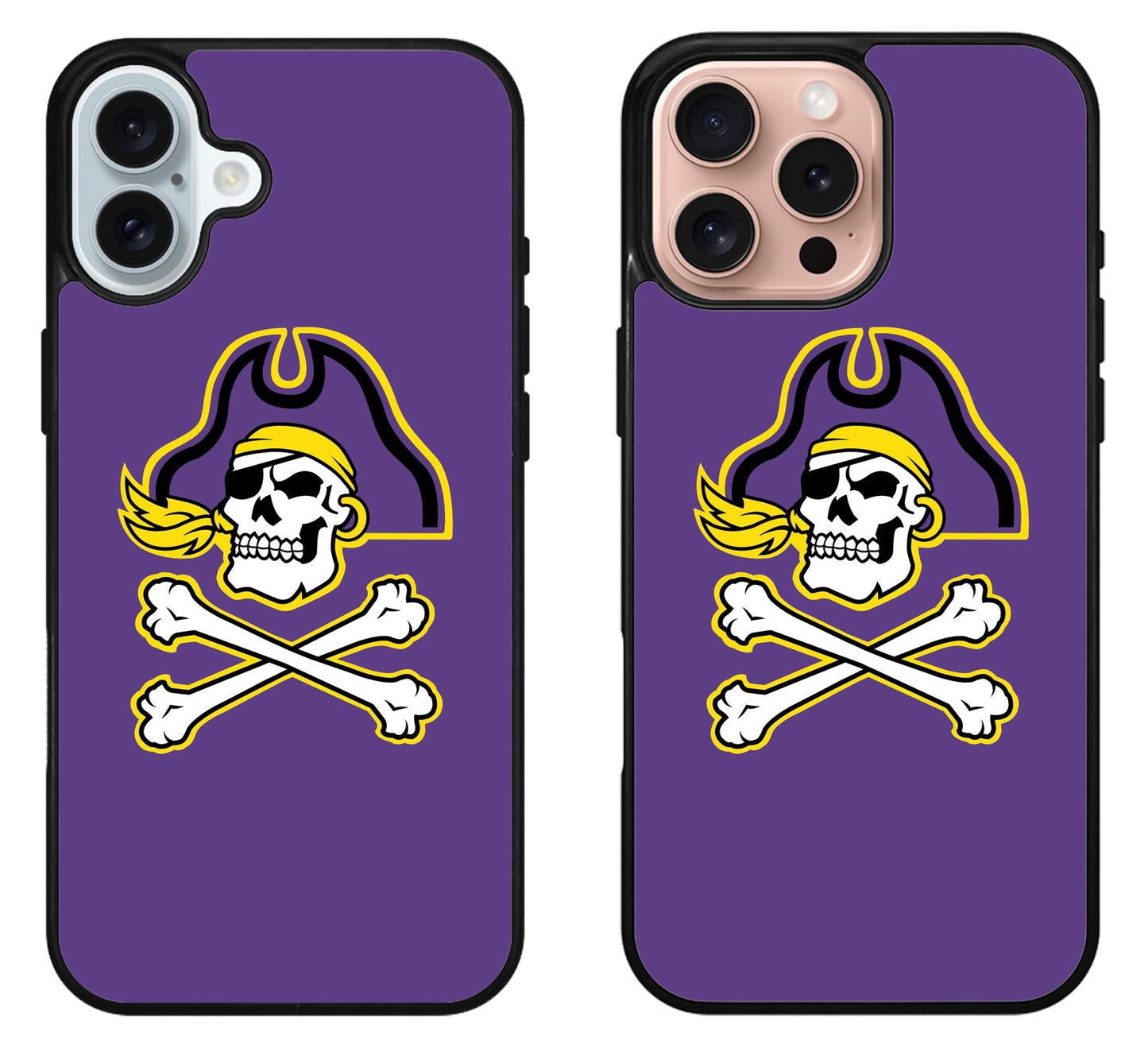 East Carolina Pirates Logo iPhone 16 | 16 Plus | 16 Pro | 16 Pro Max Case