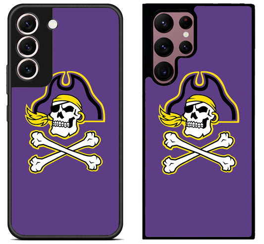 East Carolina Pirates Logo Samsung Galaxy S22 | S22+ | S22 Ultra Case