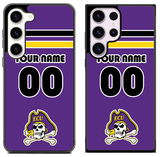 Custom Personalized East Carolina Pirates Samsung Galaxy S23 | S23+ | S23 Ultra Case