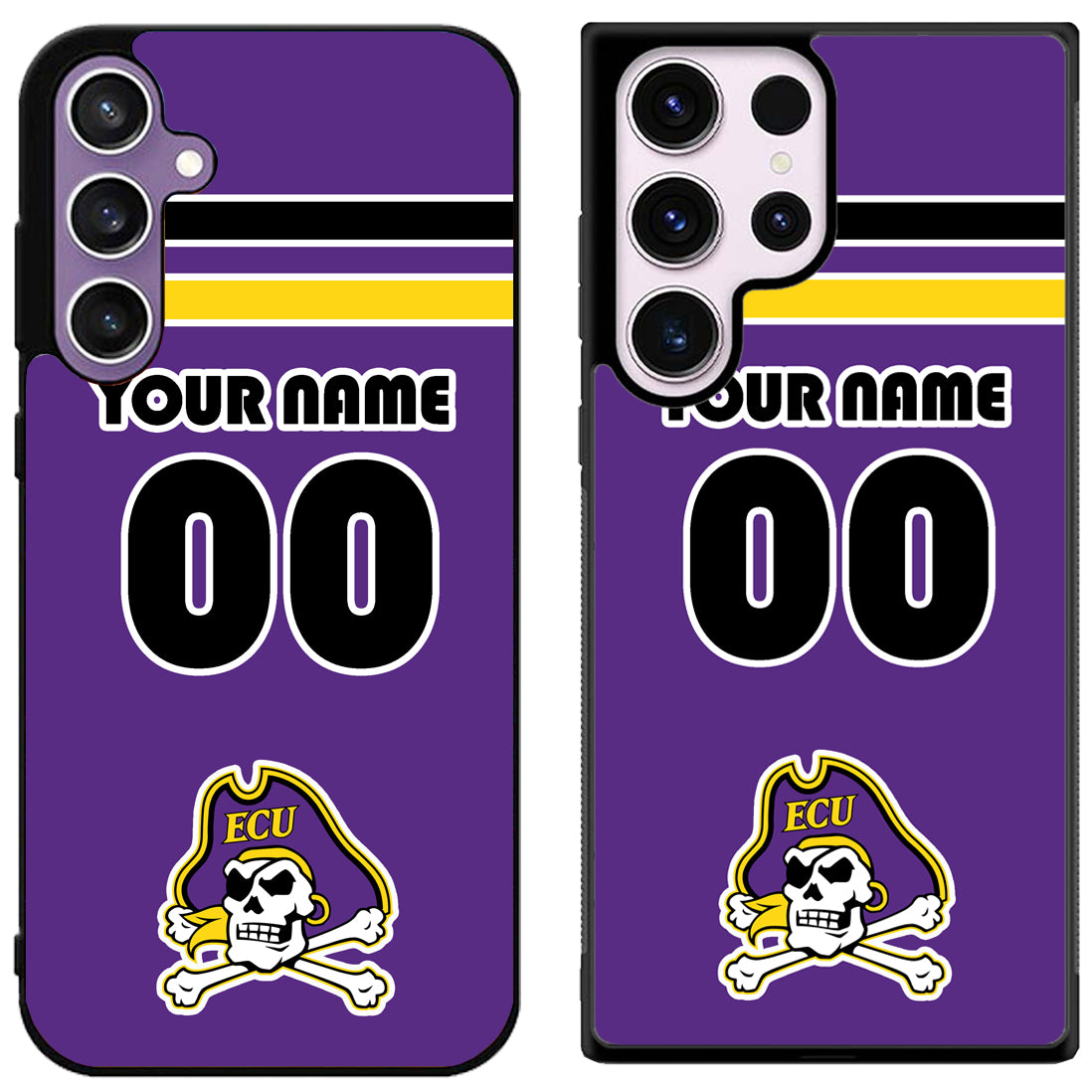 Custom Personalized East Carolina Pirates Samsung Galaxy S24 | S24+ | S24 Ultra Case