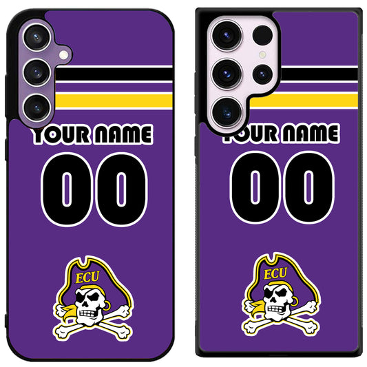 Custom Personalized East Carolina Pirates Samsung Galaxy S24 | S24+ | S24 Ultra Case