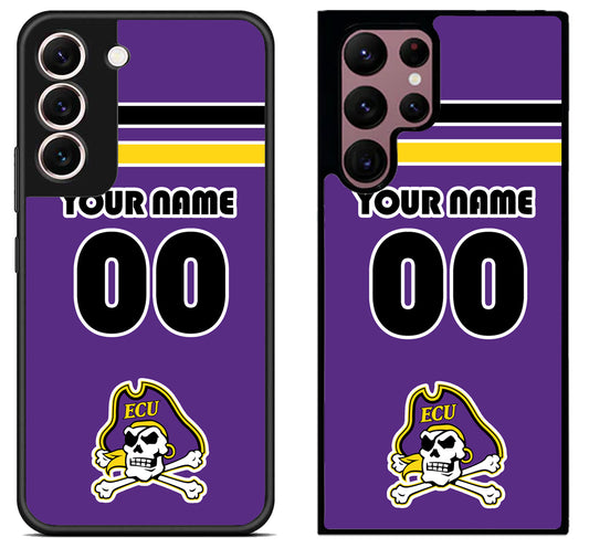 Custom Personalized East Carolina Pirates Samsung Galaxy S22 | S22+ | S22 Ultra Case