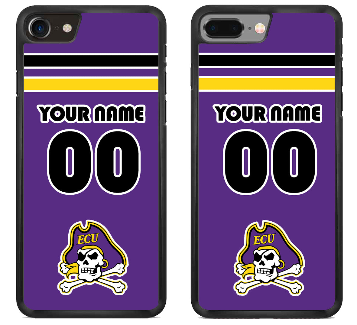 Custom Personalized East Carolina Pirates iPhone 8 | 8 Plus Case