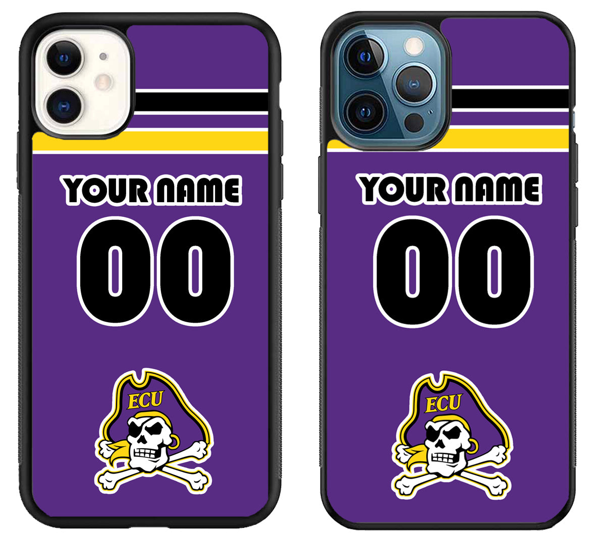 Custom Personalized East Carolina Pirates iPhone 11 | 11 Pro | 11 Pro Max Case