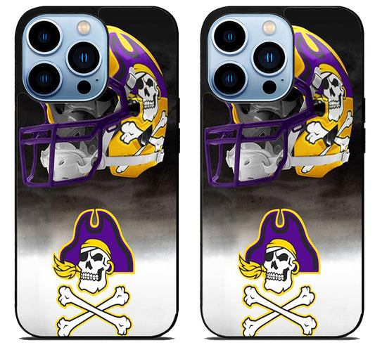East Carolina Pirates football iPhone 15 Pro | iPhone 15 Pro Max Case