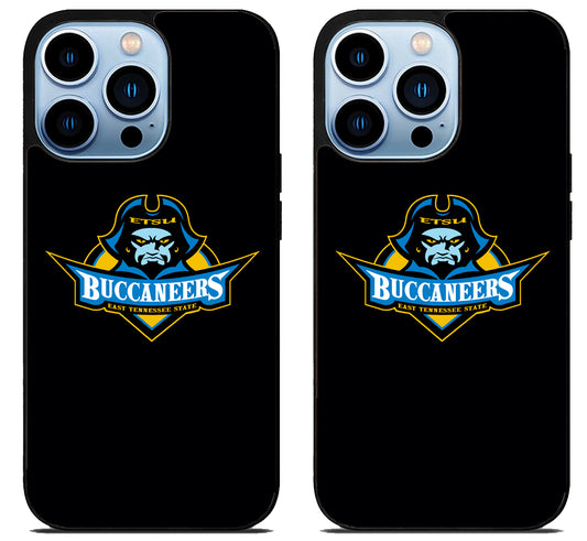 East Tennessee State Buccaneers Black iPhone 15 Pro | iPhone 15 Pro Max Case