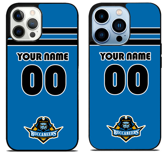 Custom Personalized East Tennessee State Buccaneers iPhone 15 Pro | iPhone 15 Pro Max Case