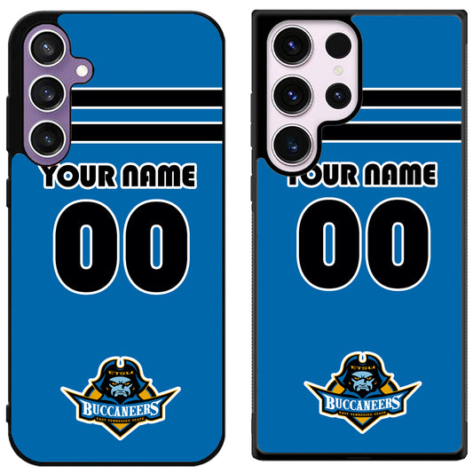 Custom Personalized East Tennessee State Buccaneers Samsung Galaxy S24 | S24+ | S24 Ultra Case