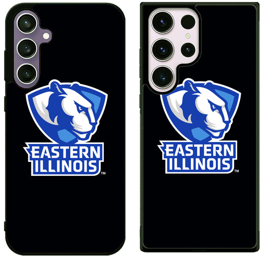 Eastern Illinois Panthers Black Samsung Galaxy S25 | S25 Edge | S25 FE | S25 Plus | S25 Ultra Case