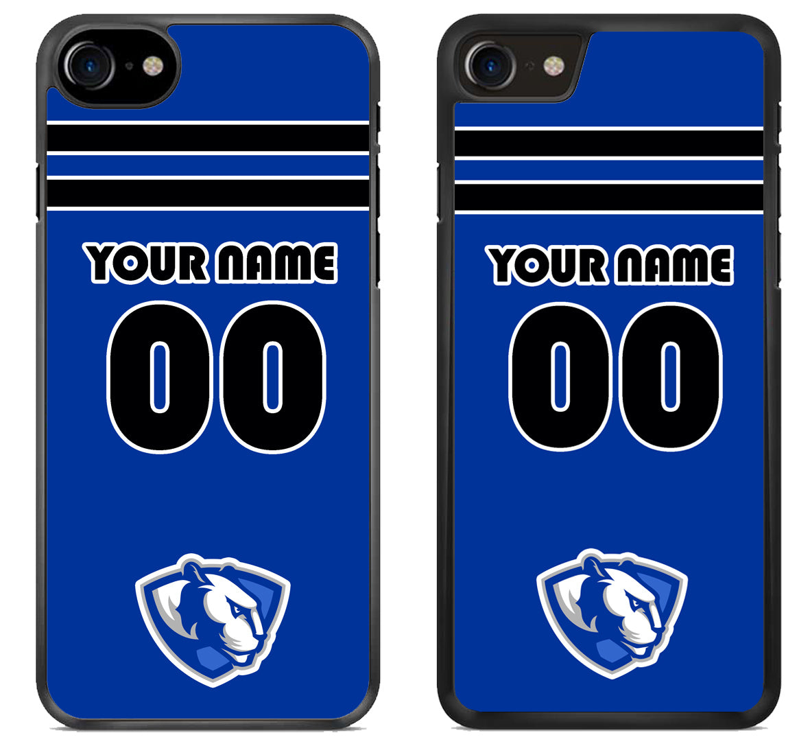 Custom Personalized Eastern Illinois Panthers iPhone SE 2020 | iPhone SE 2022 Case