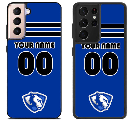 Custom Personalized Eastern Illinois Panthers Samsung Galaxy S21 | S21 FE | S21+ | S21 Ultra Case