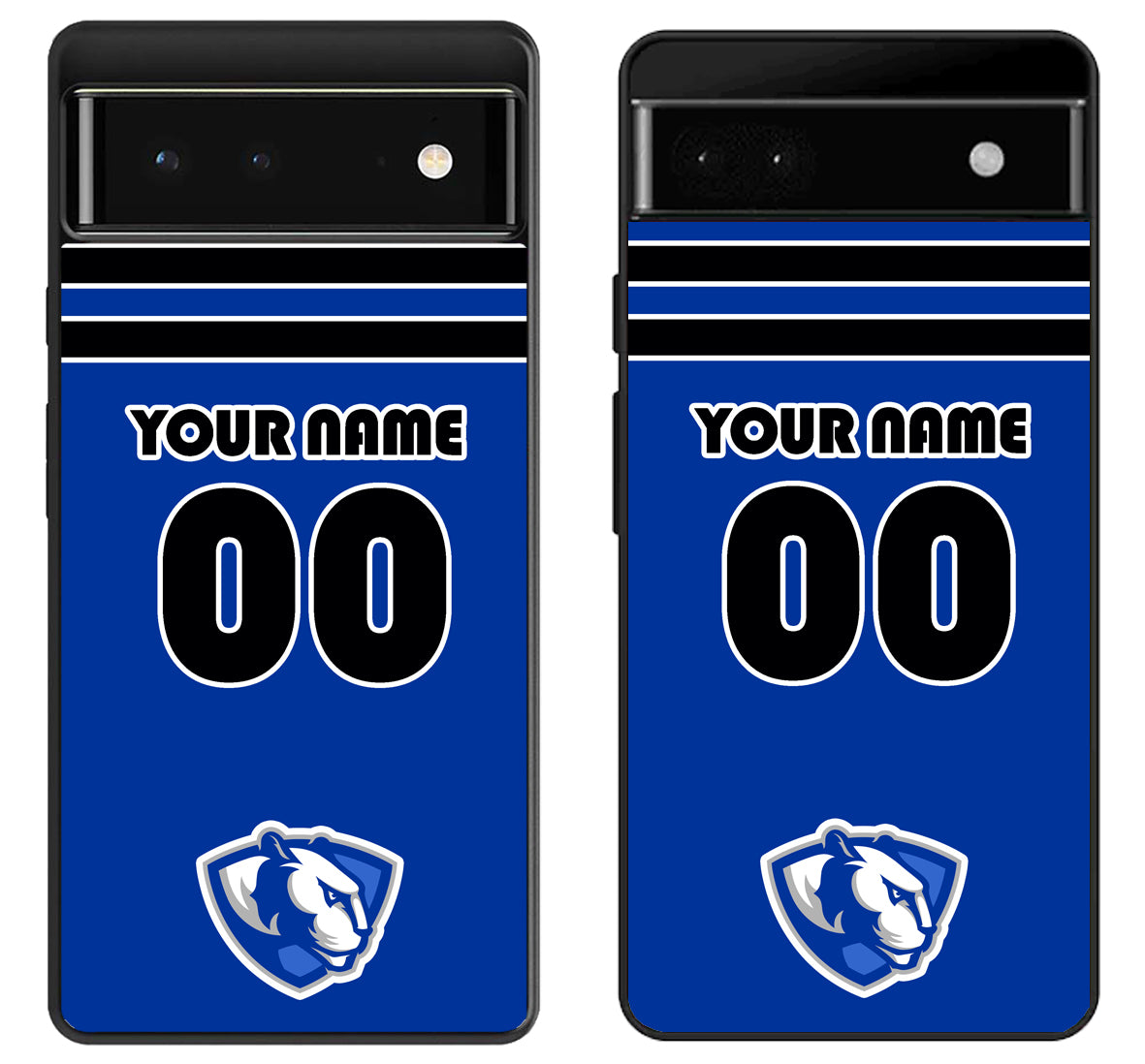 Custom Personalized Eastern Illinois Panthers Google Pixel 6 | 6A | 6 Pro Case