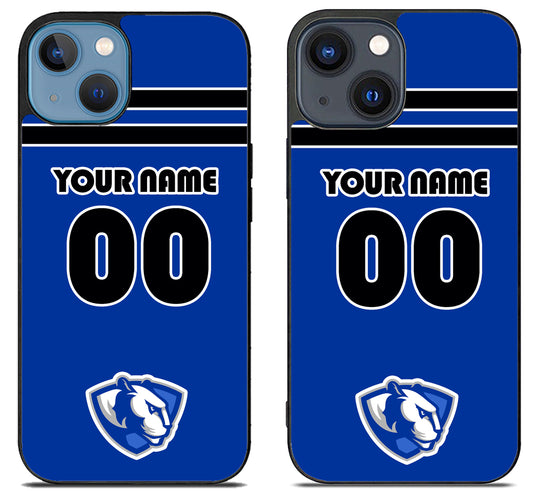 Custom Personalized Eastern Illinois Panthers iPhone 15 | iPhone 15 Plus Case