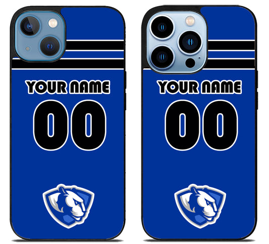 Custom Personalized Eastern Illinois Panthers iPhone 13 | 13 Mini | 13 Pro | 13 Pro Max Case