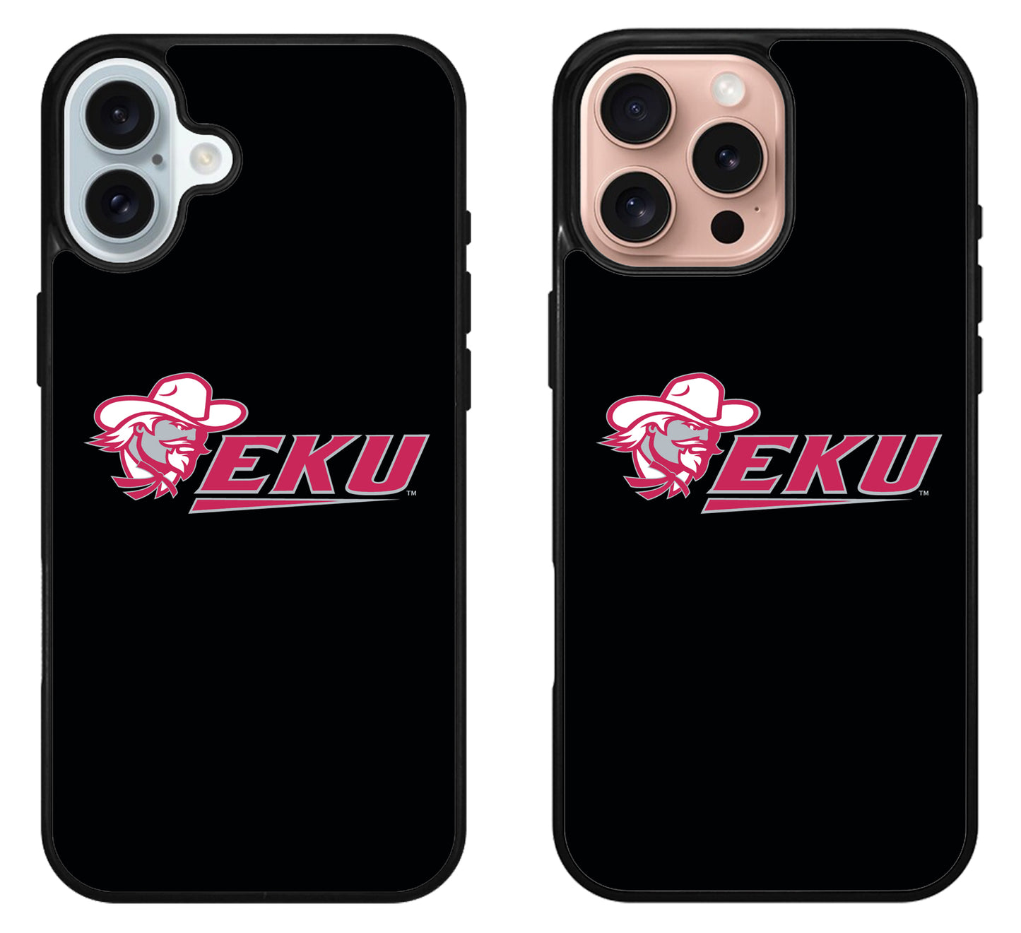 Eastern Kentucky Colonels Black iPhone 16 | 16 Plus | 16 Pro | 16 Pro Max Case