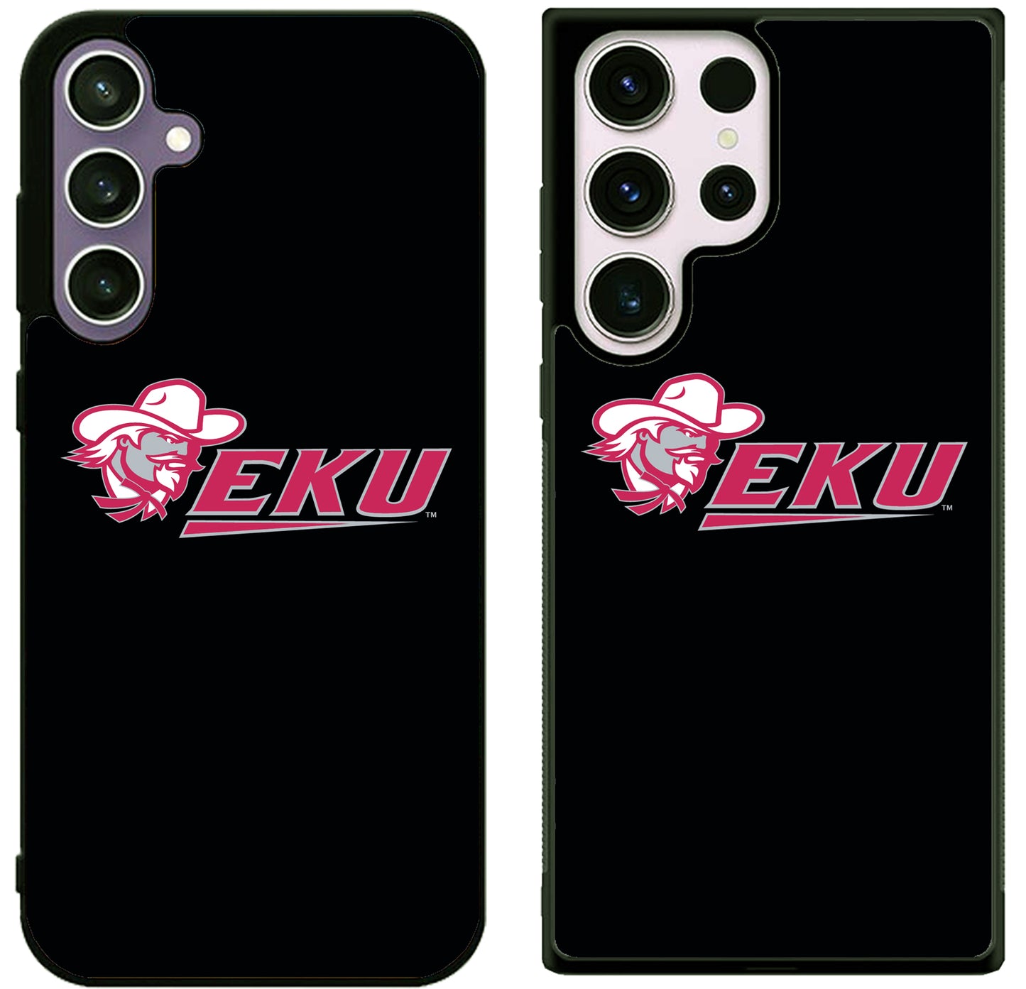 Eastern Kentucky Colonels Black Samsung Galaxy S25 | S25 Edge | S25 FE | S25 Plus | S25 Ultra Case