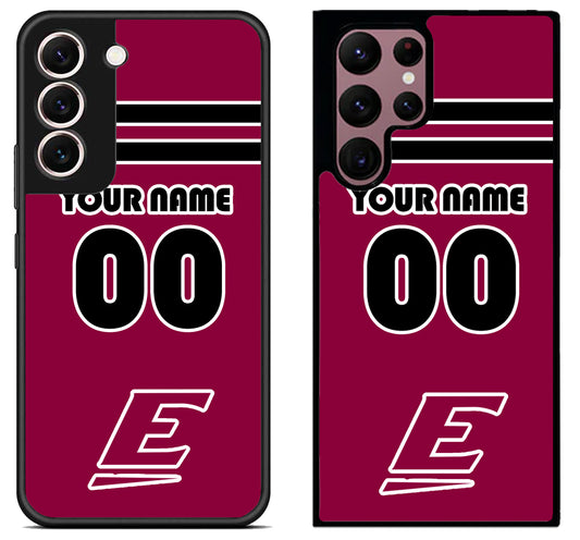 Custom Personalized Eastern Kentucky Colonels Samsung Galaxy S22 | S22+ | S22 Ultra Case