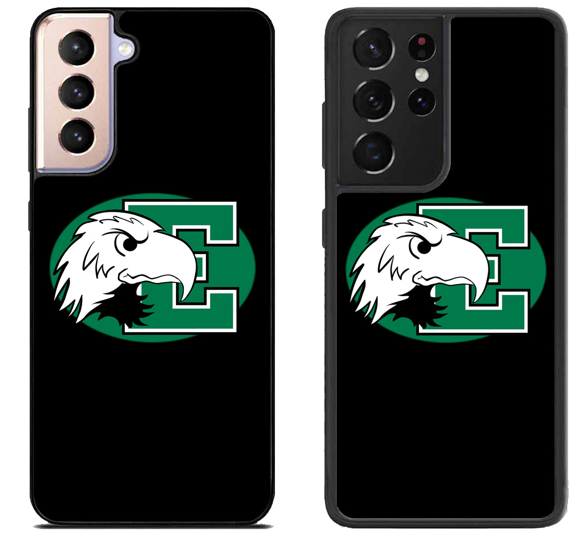 Eastern Michigan Eagles Black Samsung Galaxy S21 | S21 FE | S21+ | S21 Ultra Case