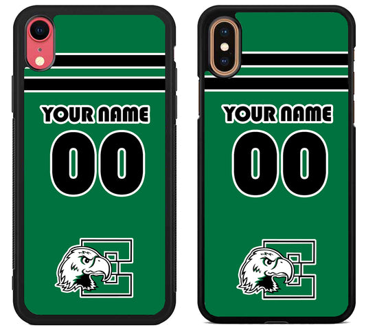 Custom Personalized Eastern Michigan Eagles iPhone X | Xs | Xr | Xs Max Case
